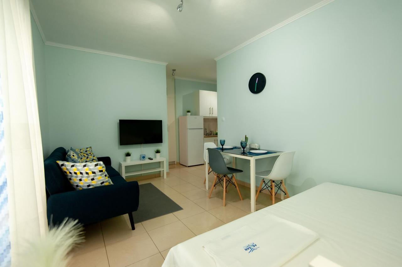 Peraía Aegean Studio By The Sea II 아파트 외부 사진
